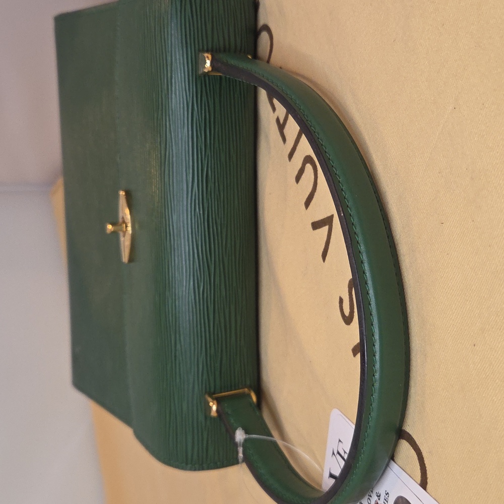 LOUIS VUITTON ULTRA RARE VINTAGE 1994 EPI LEATHER MALESHERBES BAG EXCELLENT COND - Picture 17 of 17